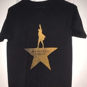 black Hamilton logo t-shirt